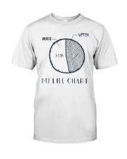 My Life Chart HSL - Nurse Classic T-Shirt front