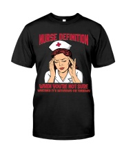 Nurse Definition HLU Premium Fit Mens Tee tile