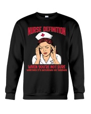 Nurse Definition HLU Crewneck Sweatshirt tile