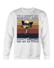 I'm A Grumpy Registered Nurse Crewneck Sweatshirt tile