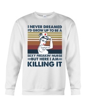 Sexy Freaking Nurse Crewneck Sweatshirt tile