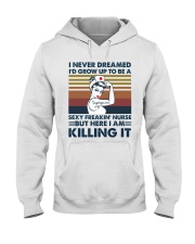 Sexy Freaking Nurse Hooded Sweatshirt tile