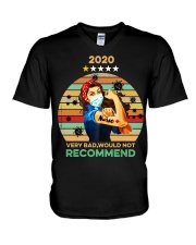 2020 - Very Bad - Would Not Recommend - Nurse V-Neck T-Shirt tile