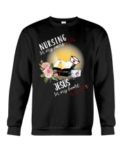 Nursing in my veins HLU Crewneck Sweatshirt tile