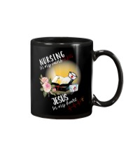 Nursing in my veins HLU Mug tile