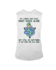 I'm A Nurse Who Faces Many Issues Alone Sleeveless Tee tile