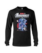 Nursevenger - Save The World - Nurse Long Sleeve Tee tile