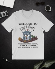 Welcome To Night Shift HLU - Nurse Classic T-Shirt lifestyle-mens-crewneck-front-16