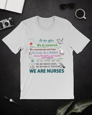 We Are Nurses HLL Classic T-Shirt lifestyle-mens-crewneck-front-16
