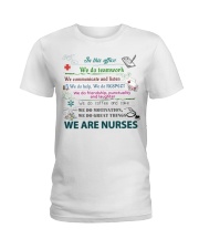 We Are Nurses HLL Ladies T-Shirt tile
