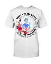Being A Nurse HLD Premium Fit Mens Tee tile
