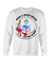 Being A Nurse HLD Crewneck Sweatshirt tile