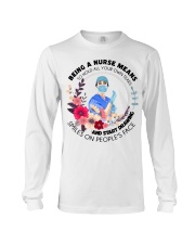 Being A Nurse HLD Long Sleeve Tee tile