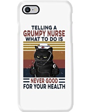 Telling A Grumpy Nurse What To Do Never Good Phone Case tile