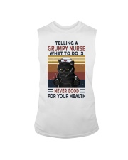 Telling A Grumpy Nurse What To Do Never Good Sleeveless Tee tile