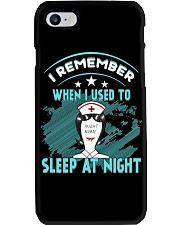 I used to sleep at night - Nurse Phone Case tile
