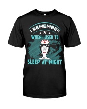 I used to sleep at night - Nurse Premium Fit Mens Tee tile