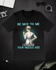 Be nice to Nurse HSU Classic T-Shirt lifestyle-mens-crewneck-front-16