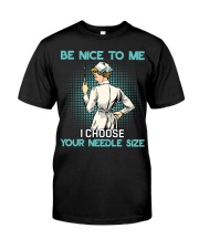 Be nice to Nurse HSU Premium Fit Mens Tee tile