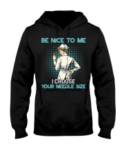 Be nice to Nurse HSU Hooded Sweatshirt tile