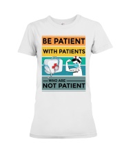 Be patient HSU - Nurse Premium Fit Ladies Tee tile