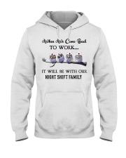 Night Shift Family HSL - Nurse Hooded Sweatshirt tile