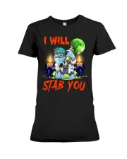 I Will Stab You HL - Halloween Premium Fit Ladies Tee tile
