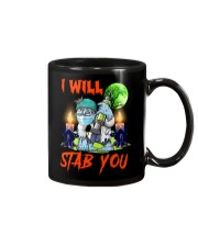 I Will Stab You HL - Halloween Mug tile