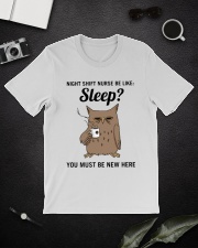Night Shift - Nurse Classic T-Shirt lifestyle-mens-crewneck-front-16