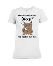 Night Shift - Nurse Premium Fit Ladies Tee tile