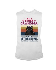 Retired Nurse - Nothing Scares Me TL - Nurse Sleeveless Tee tile