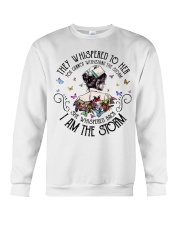 I Am The Storm HL - Nurse Crewneck Sweatshirt tile