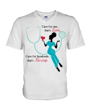 That's Nursing HSU V-Neck T-Shirt tile