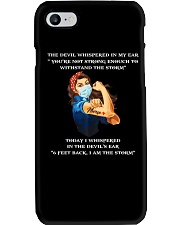 6 Feet Back - I Am The Storm TS - Nurse Phone Case tile