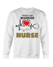Frontline Warrior - NURSE HS Crewneck Sweatshirt tile