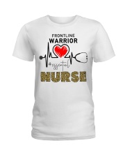 Frontline Warrior - NURSE HS Ladies T-Shirt tile