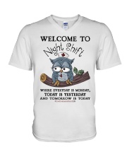 Night Shift - MEDICAL ASSISTANT LIFE HLU V-Neck T-Shirt tile