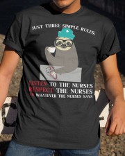 Three Simple Rules HLD - Nurse Classic T-Shirt apparel-classic-tshirt-lifestyle-28