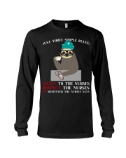 Three Simple Rules HLD - Nurse Long Sleeve Tee tile