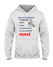 Relationship Status - Nurse Hooded Sweatshirt tile
