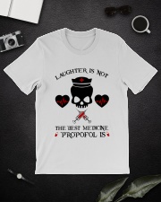 Laughter Is Not The Best Medicine TSL - Nurse Classic T-Shirt lifestyle-mens-crewneck-front-16