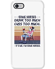 Some Nurses Drink Too Much - It's me HL - Nurse Phone Case tile