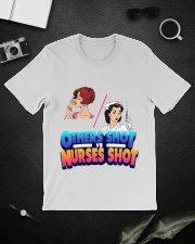 Nurses shot HLU Classic T-Shirt lifestyle-mens-crewneck-front-16