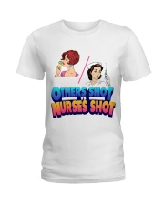 Nurses shot HLU Ladies T-Shirt tile