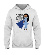A Nurse Is Basically A Superhero In Scrubs HL Hooded Sweatshirt tile