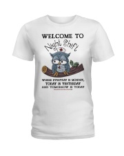 Night Shift - HEALTHCARE WORKER LIFE HLU Ladies T-Shirt tile