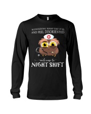 Night Shift HLU- Nurse Long Sleeve Tee tile