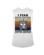 I Stab So I Don't Choke People HL - Nurse Sleeveless Tee tile