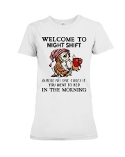 Welcome To Night Shift HLL - Nurse Premium Fit Ladies Tee tile