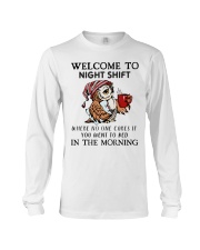 Welcome To Night Shift HLL - Nurse Long Sleeve Tee tile